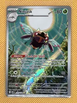 Ninjask 137/132 Illustration Rare Mega Evolution English Pokemon TCG Mint - Image 1