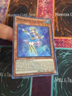 Yugioh Marincess Sea Horse MP20-EN102 Super Rare 1st Edition Near Mint - Image 2