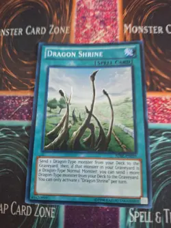 Yugioh Dragon Shrine SDBE-EN019 Super Rare Unlimited Near Mint - Image 1