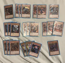 Yugioh Incomplete Burning Abyss Deck with Luigi Deckbox - Image 3