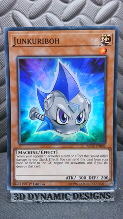 | Yugioh Junkuriboh AC19-EN008 1st Super Rare Advent Calendar 2019 NM 🔥 | - Image 1