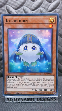 | Yugioh Kuribohrn AC19-EN014 1st Super Rare Advent Calendar 2019 NM 🔥 | - Image 1