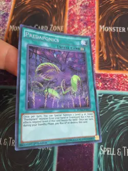 Yugioh Predaponics FUEN-EN011 Secret Rare 1st Edition Near Mint - Image 2