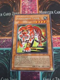 Yugioh Amazoness Tiger MFC-063 Rare 1st Edition Near Mint - Image 1