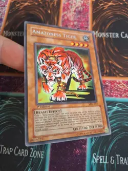 Yugioh Amazoness Tiger MFC-063 Rare 1st Edition Near Mint - Image 2