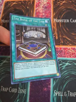 Yugioh The Book of the Law FUEN-EN036 Secret Rare 1st Edition Near Mint - Image 2