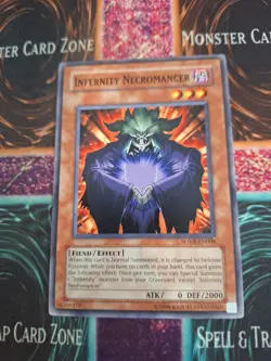 Yugioh Infernity Necromancer SOVR-EN008 Common Unlimited Near Mint - Image 1