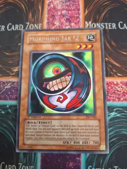 Yugioh Morphing Jar #2 PSV-040 Rare 1st Edition Lightly Played - Image 1