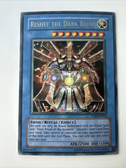 Awesome Yu-Gi-Oh TCG Card Reshef The Dark Being TLM-EN033 NM - Image 1
