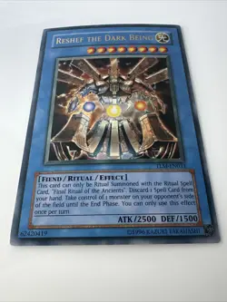 Awesome Yu-Gi-Oh TCG Card Reshef The Dark Being TLM-EN033 NM - Image 2