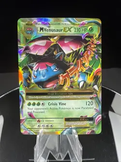 Pokemon TCG M Venusaur EX XY Evolutions 2/108 Mega Holo Rare Card NM - Image 1
