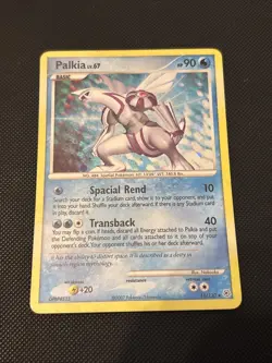 Pokemon TCG: Diamond And Pearl 2 Card Holo Lot- Palkia & Dialga Holo Bleed - Image 2