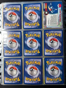 Lot of 90 ALL HOLO Vintage Pokemon Card Binder Collection - Image 5