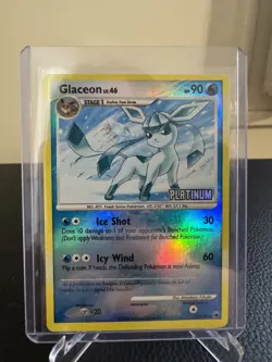 GLACEON Lv. 46 Majestic Dawn POKEMON Platinum Stamped Reverse Holo Card 20/100 - Image 1
