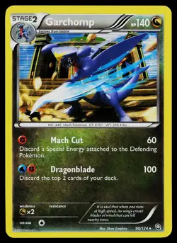 Pokemon Card - Garchomp Dragons Exalted 90/124 Holo Rare - Image 1