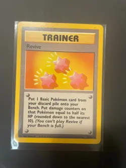 Pokemon TCG Card 1999 unlimited base Set Revive 89/102 - Image 1