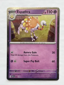 Espathra | SVP010 | Promo | Pokemon Scarlet and Violet Cosmos Holo Card Mint - Image 1