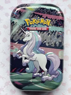 Pokemon TCG Galar Power Mini Tin Plus Coin And Art Card - Empty - Image 1