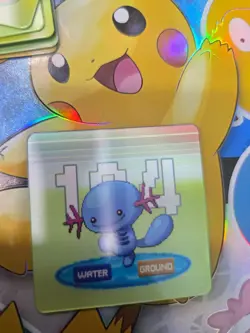 Pokemon 3D Lenticular card Wooper - Image 1