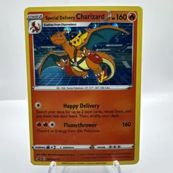 NM - Special Delivery Charizard Promo SWSH: Sword & Shield Promo Cards SWSH075 - Image 1