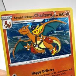 NM - Special Delivery Charizard Promo SWSH: Sword & Shield Promo Cards SWSH075 - Image 2