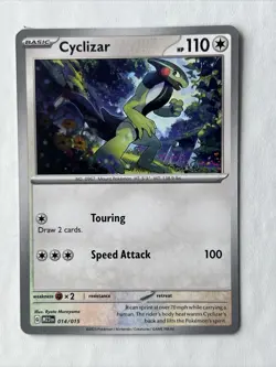 Cyclizar Pokemon Card McDonald's Promo 2023 TCG M23en Mint Fresh 014/015 - Image 1