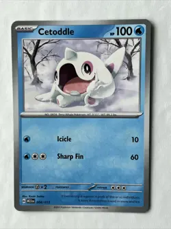 Cetoddle Pokemon Card McDonald's Promo 2023 TCG M23en Mint Fresh 004/015 - Image 1