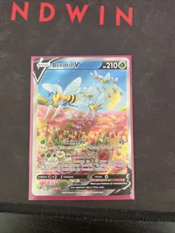 Beedrill v Alternate Full Art Holo Card 161/189 Swsh10: Astral Radiance - Image 1
