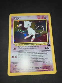 Mew 2000 Black Star Promos 9 Holo Pokemon Card - Image 1