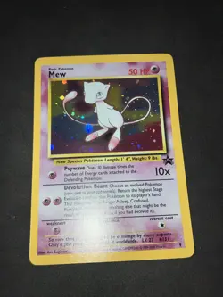 Mew 2000 Black Star Promos 9 Holo Pokemon Card - Image 2