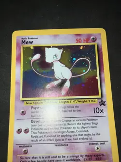 Mew 2000 Black Star Promos 9 Holo Pokemon Card - Image 3