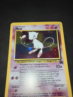 Mew 2000 Black Star Promos 9 Holo Pokemon Card - Image 4