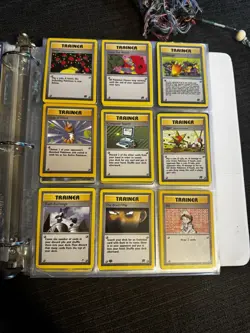 Mid Era/vinatge Trainer Pokemon Card Lot - Image 5