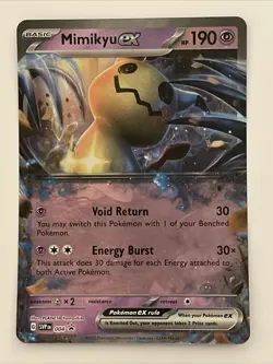 Mimikyu ex - SVP004 - Pokemon Oversized Jumbo Ultra Rare Card NM - Image 1