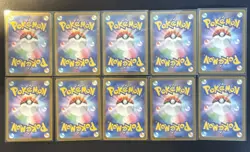 Pikachu 291/SV-P Gym Event Promo 2025 Japanese Pokemon Card x10 Set NM - Image 2