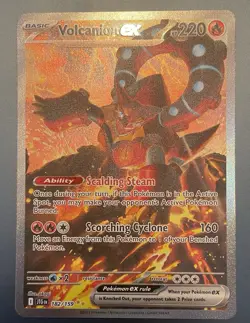 Volcanion EX 182/159 Pokemon TCG Journey Together Special Illustration Card - Image 1