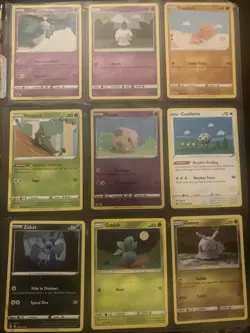 Pokemon TCG Asako Ito Collection Knitted Yarn Art Lot 9 Cards 1 Reverse Holo - Image 1