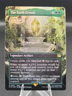 The Earth Crystal (Borderless) Final Fantasy Foil - Image 1