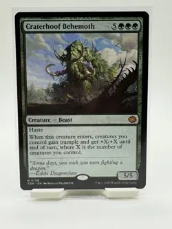 Craterhoof Behemoth M Tarkir: Dragonstorm 138 NM - Image 1