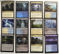 37x Esper Commander Land Lot Set - Nonbasics & Original Zendikar Full Art - MTG - Image 2