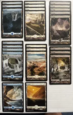 37x Esper Commander Land Lot Set - Nonbasics & Original Zendikar Full Art - MTG - Image 4