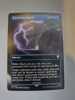 MTG Sorcerous Squall Borderless, Lord of the Rings #504 - Image 1