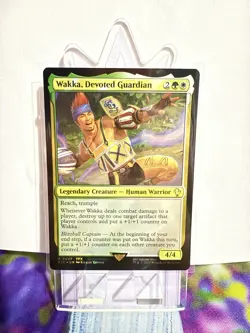 Wakka, Devoted Guardian (Surge Foil) Commander: Final Fantasy Foil - Image 1