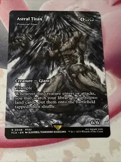 Astral Titan - Primeval Titan (Showcase) Final Fantasy: Through the Ages Regular - Image 1