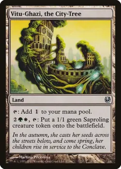 MTG Vitu-Ghazi, the City-Tree DD Ajani vs Nicol Bolas U 37/80 (LIGHTLY PLAYED) - Image 1