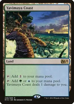 MTG Yavimaya Coast Magic 2015 R 249/269 (LIGHTLY PLAYED) - Image 1
