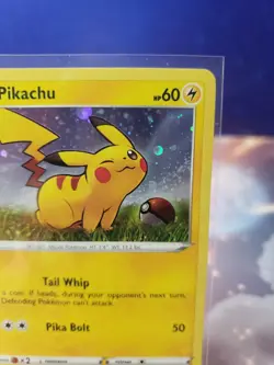 Pikachu SWSH039 HD Black Star Promo Cosmos Holo Rare Pokemon TCG LP - Image 2