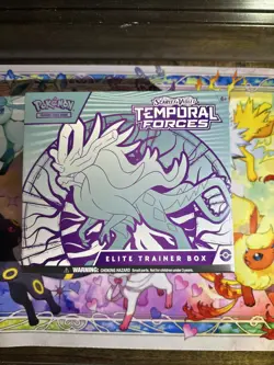 Pokemon TCG Scarlet & Violet Temporal Forces Elite Trainer Box ETB New/SEALED - Image 1