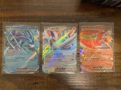 Lugia Ho-Oh Suicune EX 010 007 017 CLB CLC CLV Pokemon TCG Classic Promo Set - Image 1