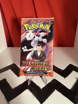 Pokemon TCG Destined Rivals Booster Pack Sealed New Scarlet & Violet - Image 1